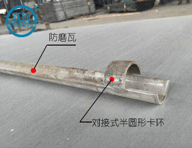 防磨瓦卡環(huán)有幾種？2對接式
